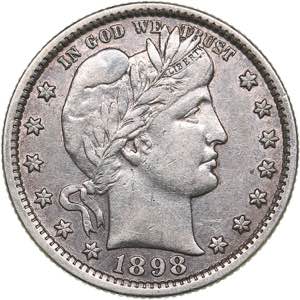 USA 1/4 dollar 1898
6.20 ... 