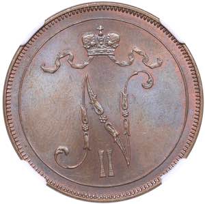 Russia - Grand Duchy of Finland 10 penniä ... 