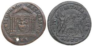 Roman Empire Æ follis - Maxentius (306-312 ... 