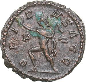 Roman Empire AE Antoninianus 268 AD - ... 