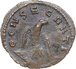 Roman Empire AE Antoninianus - Claudius II ... 