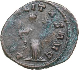 Roman Empire AE Antoninianus - Claudius II ... 