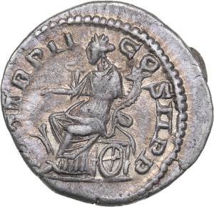 Roman Empire AR Denarius 219 - Elagabalus ... 