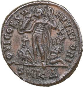 Roman Empire - Cyzicus Æ Follis - Licinius ... 