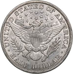 USA 1/2 dollar 1915
12.47 g. VF+/XF+