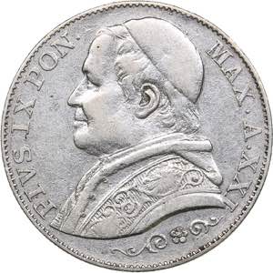 Vatican 2 lire 1866
9.87 ... 