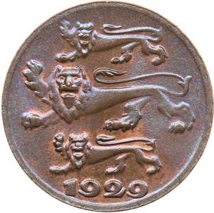 Estonia 1 sent 1929
1.90 g. UNC/UNC Mint ... 