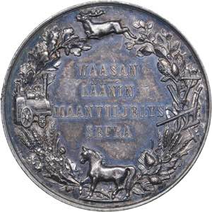 Russia - Grand Duchy of Finland medal Waasa ... 