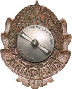 Russia - USSR badge ESSR Village ... 