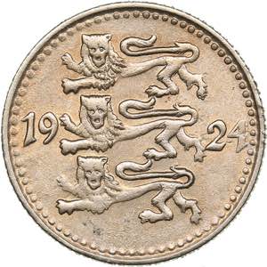 Estonia 1 mark 1924
2.60 g. UNC/UNC Mint ... 