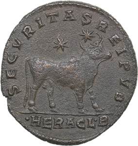 Roman Empire - Heraclea Æ follis - Julian ... 