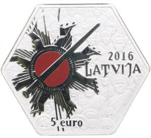 Latvia 5 euro 2016
28.00 ... 