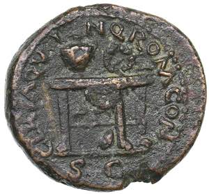 Roman Empire AE Semis - Nero (254-68 ... 