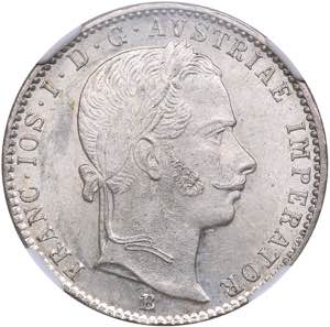 Austria 1/4 Florin 1860 ... 