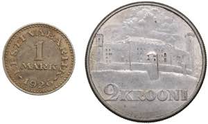 Estonia 2 krooni 1930 & ... 