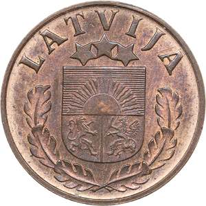 Latvia 1 santims 1938
1.83 g. UNC/UNC Mint ... 