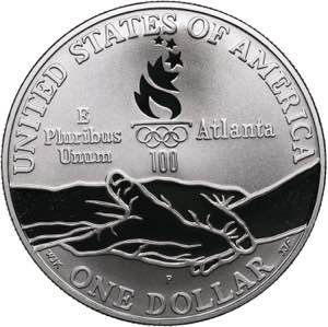 USA 1 dollar 1995 - Olympics
26.73 g. PROOF ... 
