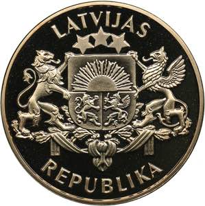 Latvia 100 latu 1993 - Latvia 75
7.78 g. ... 