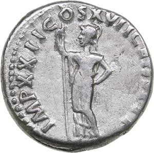 Roman Empire Denar 95-96 AD - Domitianus ... 