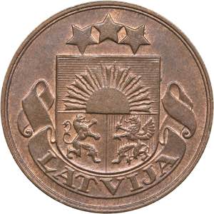Latvia 2 santimi 1932
1.98 g. UNC/UNC Mint ... 