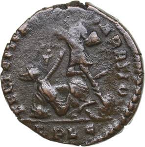 Roman Empire Æ centenionalis - Constantius ... 