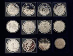 Wold lot of coins - Olympics (12)
PROOF/UNC