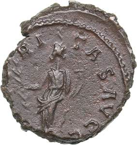 Roman Empire AE Antoninianus - Tetricus I ... 