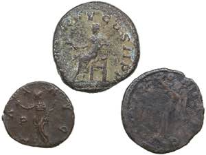 Roman Empire AE - Gordianus, Postumus (3)
(3)