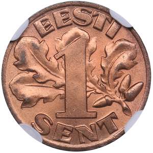 Estonia 1 sent 1929 - ... 