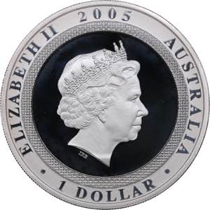 Australia 1 dollar 2005
32.25 g. BU