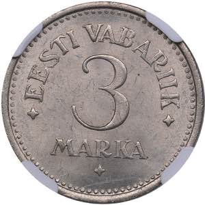 Estonia 3 marka 1922 - ... 