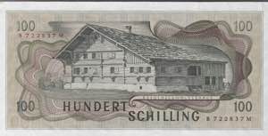 Austria 100 shillings 1969
UNC Pick 145