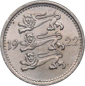 Estonia 3 marka 1922
3.51 g. AU/UNC Mint ... 