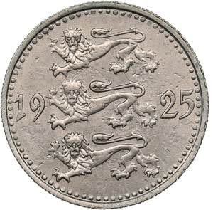 Estonia 10 marka 1925
6.24 g. AU/UNC Mint ... 