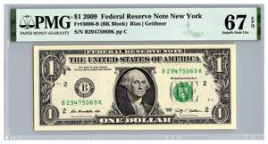 USA 1 dollar 2009 - PMG ... 