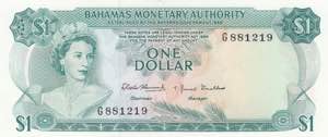 Bahamas 1 dollar ... 