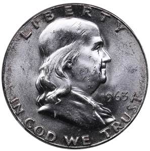 USA 1/2 dollars 1963 - ... 