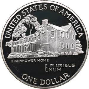 USA 1 dollar 1990
26.96 g. PROOF