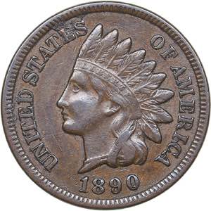 USA 1 cent 1890
3.09 g. ... 