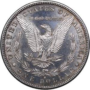 USA 1 dollar 1880 S
26.72 g. UNC/AU