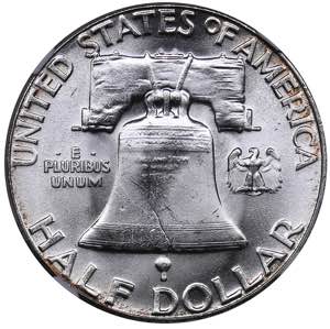 USA 1/2 dollars 1962 - NGC MS 64
Mint luster.