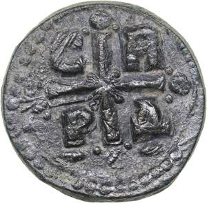 Byzantine AE Follis - Romanus IV (1068-1071 ... 