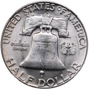 USA 1/2 dollars 1962 D - NGC MS 61
Mint ... 