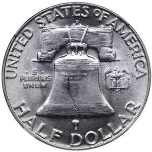 USA 1/2 dollars 1954 D - NGC AU 58 FBL
Mint ... 