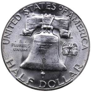 USA 1/2 dollars 1959 - NGC MS 63
Mint luster.