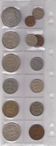 Estonia lot of coins - small collection ... 