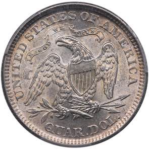 USA quarter - 25 cents 1873 - Arrows - PCGS ... 