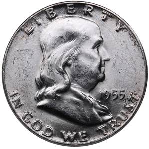 USA 1/2 dollars 1955 - ... 
