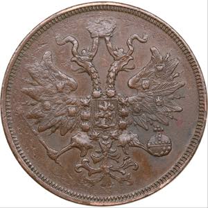 Russia 5 kopecks 1860 ЕМ
20.04g. AU/AU ... 