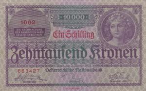 Austria 1 shilling ... 